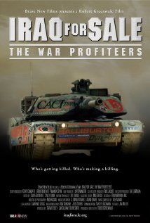 cover for Iraq for Sale: The War Profiteers, a film directed by Robert Greenwald
