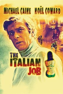 cover for The Italian Job, a film directed by Peter Collinson