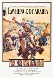cover for Lawrence of Arabia, a film directed by David Lean