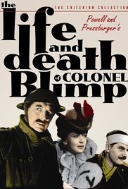 cover for The Life and Death of Colonel Blimp, a film directed by Michael Powell and Emeric Pressburger