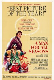 cover for A Man for All Seasons, a film directed by Fered Zinnerman