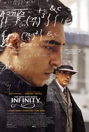 cover for The Man Who Knew Infinity, a film directed by Matt Brown