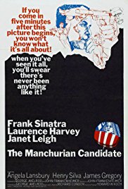 cover for Manchurian Candidate, a film directed by John Frankenheimer