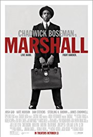 cover for Marshall, a film directed by Reginald Hudlin