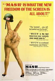 cover for MASH, a film directed by Robert Altman
