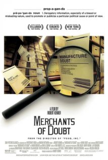 cover for Merchants of Doubt, a film directed by Robert Kenner