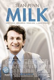 cover for Milk, a film directed by Gus Van Sant