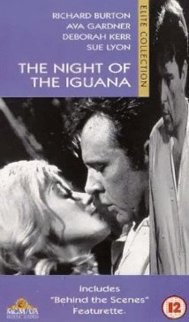 cover for The Night of Iguana, a film directed by John Huston