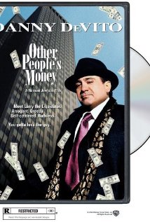 cover for Other People's Money, a film directed by Norman Jewison