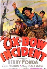 cover for The Ox-Bow Incident, a film directed by William A. Wellman