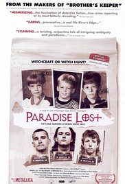 cover for Paradise Lost: The Child Murders at Robin Hood Hills, a film directed by Joe Berlinger and Bruce Sinofsky