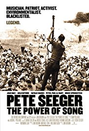 cover for Pete Seeger: The Power of Song, a film directed by Jim Brown