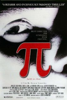 cover for Pi, a film directed by Darren Aronofsky