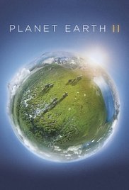 cover for Planet Earth II, a film starring David Attenborough