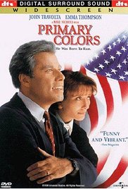 cover for Primary Colors, a film directed by Mike Nichols