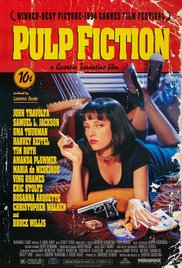 cover for Pulp Fiction, a film directed by Quentin Tarantino