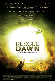 cover for Rescue Dawn, a film directed by Werner Herzog