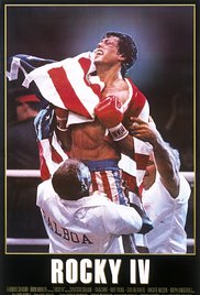 cover for Rocky IV, a film directed by Sylvester Stallone