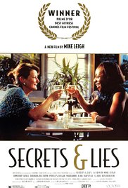 cover for Secrets and Lies, a film directed by Mike Leigh