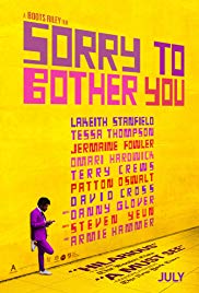 cover for Sorry To Bother You, a film directed by Boots Riley