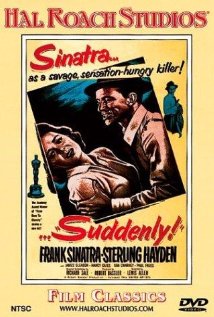 cover for Suddenly, a film directed by Lewis Allen