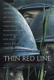 cover for The Thin Red Line, a film directed by Terrence Malick