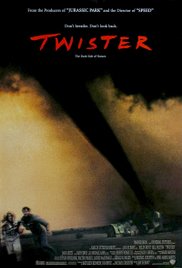cover for Twister, a film directed by Jan de Bont