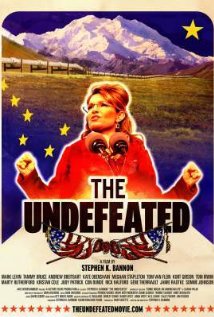 cover for The Undefeated, a film directed by Stephen Bannon