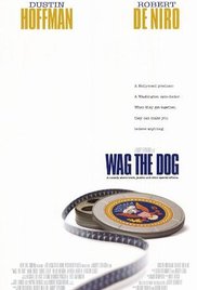 cover for Wag the Dog, a film directed by Barry Levinson