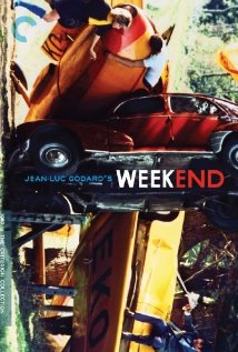 cover for Weekend, a film directed by Jean-Luc Godard