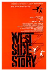 cover for West Side Story, a film directed by Jerome Robbins and Robert Wise