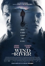 cover for Wind River, a film directed by Taylor Sheridan