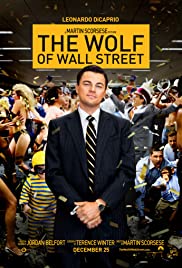 cover for The Wolf of Wall Street, a film directed by Martin Scorsese