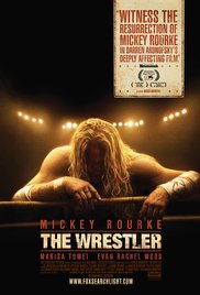 cover for The Wrestler, a film directed by Darren Aronofsky