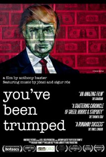 cover for You've Been Trumped, a film directed by Anthony Baxter